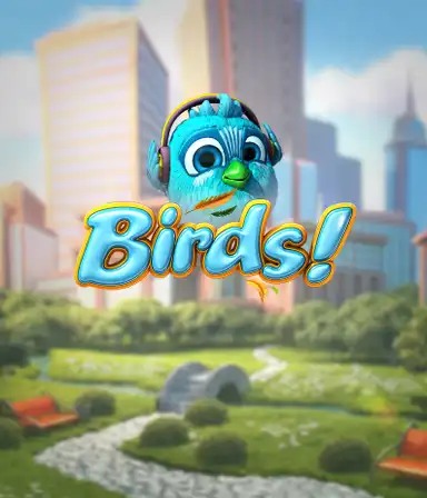 Delight in the whimsical world of Birds! by Betsoft, highlighting vibrant graphics and creative gameplay. See as adorable birds perch on wires in a lively cityscape, providing fun ways to win through matching birds. A refreshing spin on slots, great for animal and nature lovers.