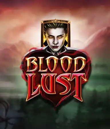 The captivating game interface of Blood Lust, showcasing elegant vampire icons against a mysterious nocturnal landscape. The visual emphasizes the slot's eerie charm, enhanced by its distinctive features, making it an enticing choice for those drawn to the allure of the undead.
